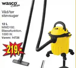 Harald Nyborg Wasco Clean Våd/tør støvsuger tilbud