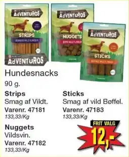 Harald Nyborg Adventuros Hundesnacks tilbud
