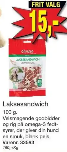 Harald Nyborg Chrisco Laksesandwich tilbud