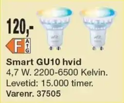 Harald Nyborg Smart GU10 hvid tilbud