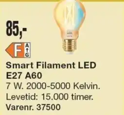 Harald Nyborg Smart Filament LED E27 A60 tilbud