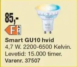 Harald Nyborg Smart GU10 hvid tilbud