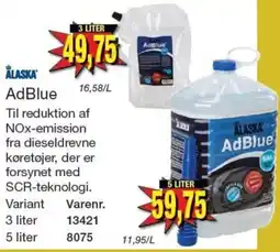 Harald Nyborg Alaska AdBlue tilbud