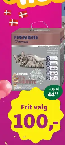 Maxi Zoo Premiere clumping litter tilbud