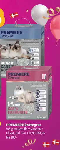 Maxi Zoo Premiere kattegrus tilbud