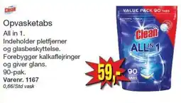 Harald Nyborg Clean opvasketabs tilbud
