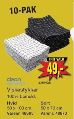 Harald Nyborg Clean Action viskestykker tilbud
