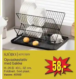 Harald Nyborg Sjöbo kitchen opvaskestativ med bakke tilbud