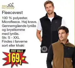 Harald Nyborg 360 Outdoor Fleecevest tilbud
