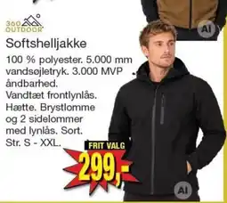 Harald Nyborg 360 Outdoor Softshelljakke tilbud