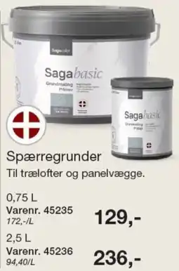 Harald Nyborg Saga basic Spærregrunder tilbud