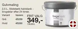 Harald Nyborg Saga basic Gulvmaling tilbud