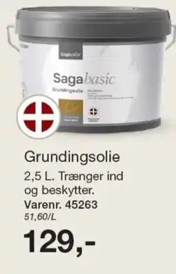 Harald Nyborg Saga basic Grundingsolie tilbud