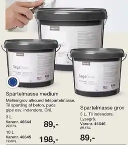 Harald Nyborg Saga basic Spartelmasse medium tilbud