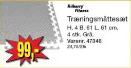 Harald Nyborg Kilberry Fitness Træningsmattesæt tilbud