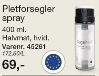 Harald Nyborg Saga basic pletforsegler spray tilbud