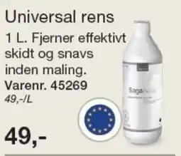 Harald Nyborg Saga universal rens tilbud