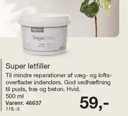 Harald Nyborg Saga basic Super letfiller tilbud