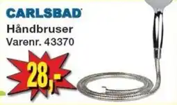 Harald Nyborg Carlsbad håndbruser tilbud