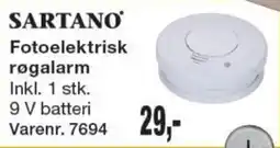 Harald Nyborg Sartano fotoelektrisk røgalarm tilbud