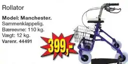 Harald Nyborg Rollator Manchester tilbud