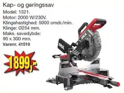 Harald Nyborg Skil kap- og geringssav tilbud