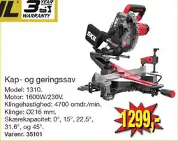 Harald Nyborg Skil kap- og geringssav tilbud
