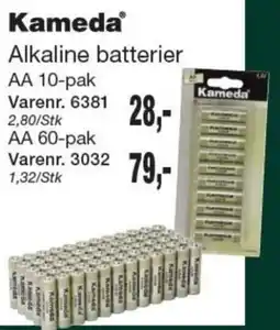 Harald Nyborg Kameda Alkaline batterier tilbud