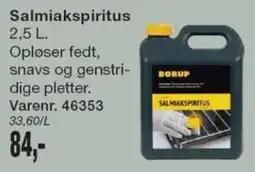 Harald Nyborg Borup salmiakspiritus tilbud