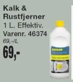 Harald Nyborg Borup Kalk & Rustfjerner tilbud