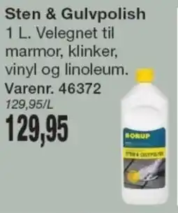 Harald Nyborg Borup sten & gulvpolish tilbud
