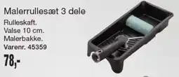 Harald Nyborg Malerrullesæt 3 dele tilbud