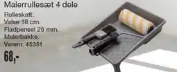 Harald Nyborg Malerrullesæt 4 dele tilbud