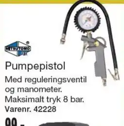 Harald Nyborg Mitsutomo pumpepistol tilbud