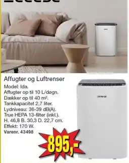 Harald Nyborg Eeese Affugter og Luftrenser Ida tilbud