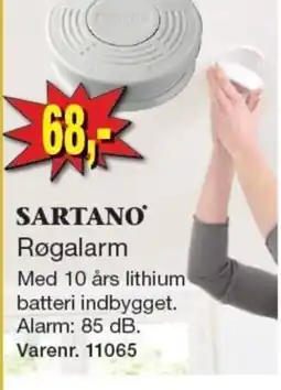 Harald Nyborg Sartano Røgalarm tilbud