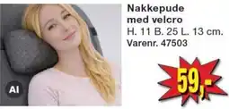 Harald Nyborg Nakkepude med velcro tilbud