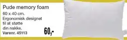 Harald Nyborg Pude memory foam tilbud