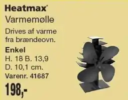 Harald Nyborg Heatmax Varmemølle tilbud