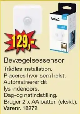 Harald Nyborg WiZ Bevægelsessensor tilbud