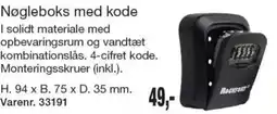 Harald Nyborg Rockfort nøgleboks med kode tilbud