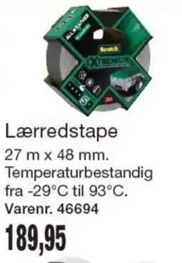 Harald Nyborg Scotch lærredstape tilbud