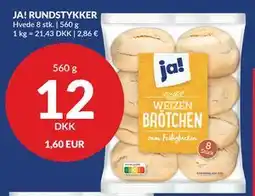 Nielsen's Discount JA! RUNDSTYKKER tilbud