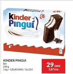 Nielsen's Discount KINDER PINGUI tilbud