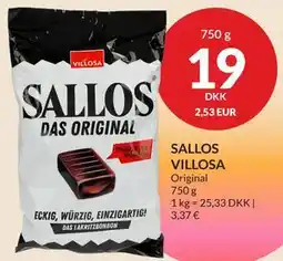 Nielsen's Discount SALLOS VILLOSA tilbud
