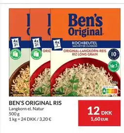 Nielsen's Discount BEN’S ORIGINAL RIS tilbud