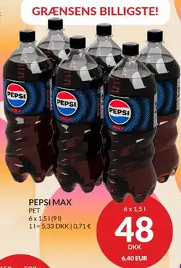 Nielsen's Discount PEPSI MAX tilbud