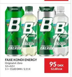 Nielsen's Discount FAXE KONDI ENERGY tilbud