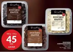 Nielsen's Discount SPANGSBERG OVERTRÆKSKNAPPER tilbud