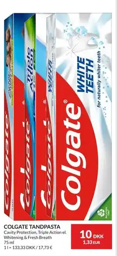 Nielsen's Discount COLGATE TANDPASTA tilbud